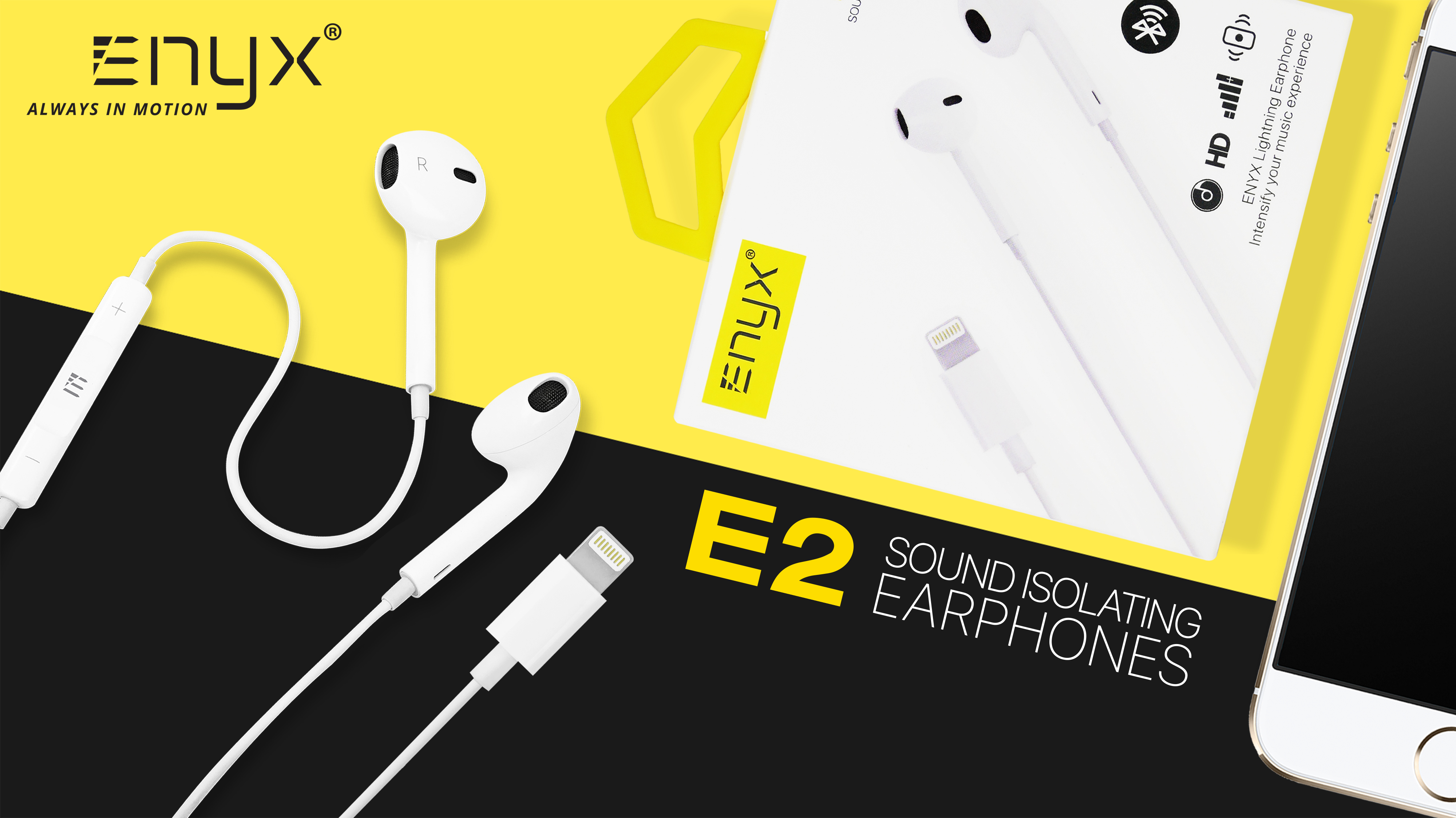 EE02 หูฟัง Earphone อินิกซ์ Enyx